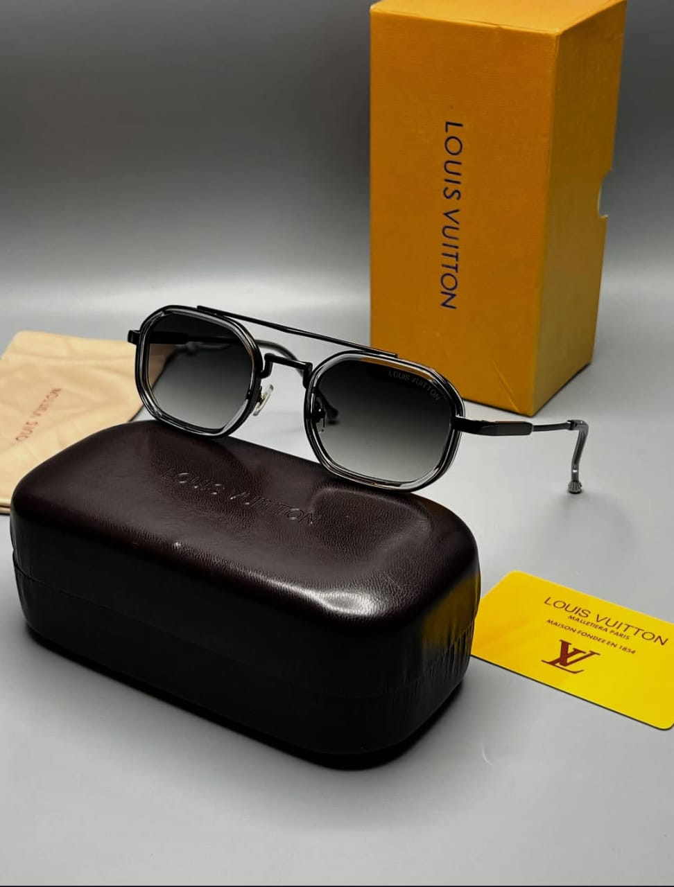 Louis Vuitton Sunglasses for Him (Premium Quality) - Cash on Delivery