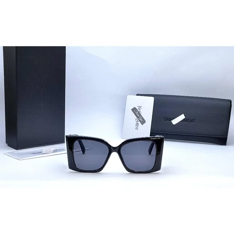 YSL Saint Laurent Sunglasses in Black and Gold for Her (Premium Quality) - Cash on Delivery