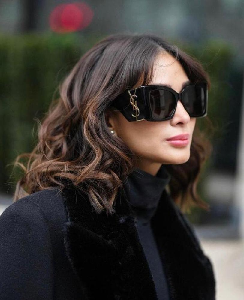 YSL Saint Laurent Sunglasses in Black and Gold for Her (Premium Quality) - Cash on Delivery