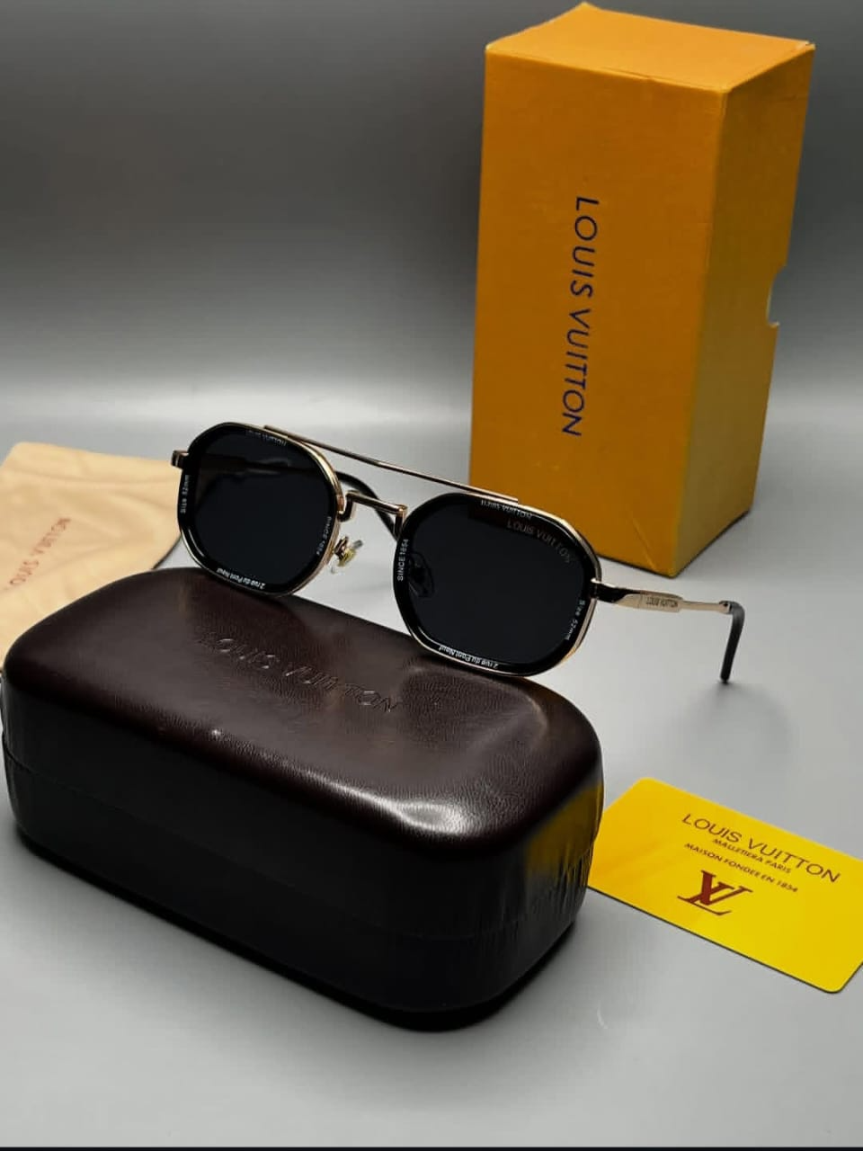 Louis Vuitton Sunglasses for Him (Premium Quality) - Cash on Delivery