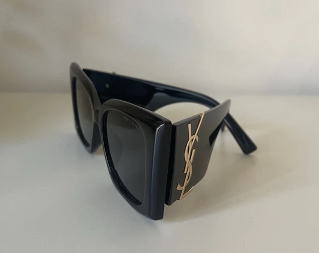 YSL Saint Laurent Sunglasses in Black and Gold for Her (Premium Quality) - Cash on Delivery